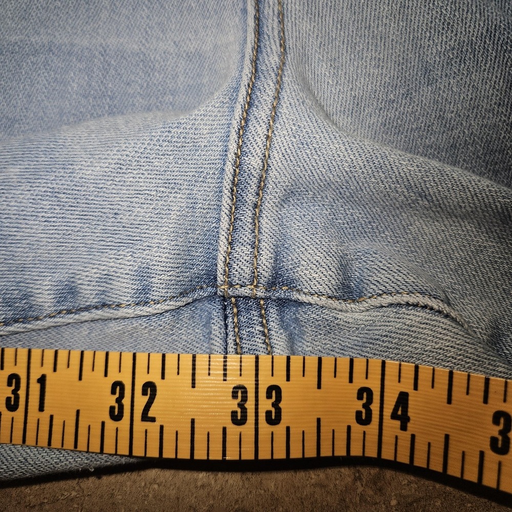 American Eagle Kick Boot Jeans Womens 24 Long Light Wash Bootcut Stretch Denim - Picture 9 of 12